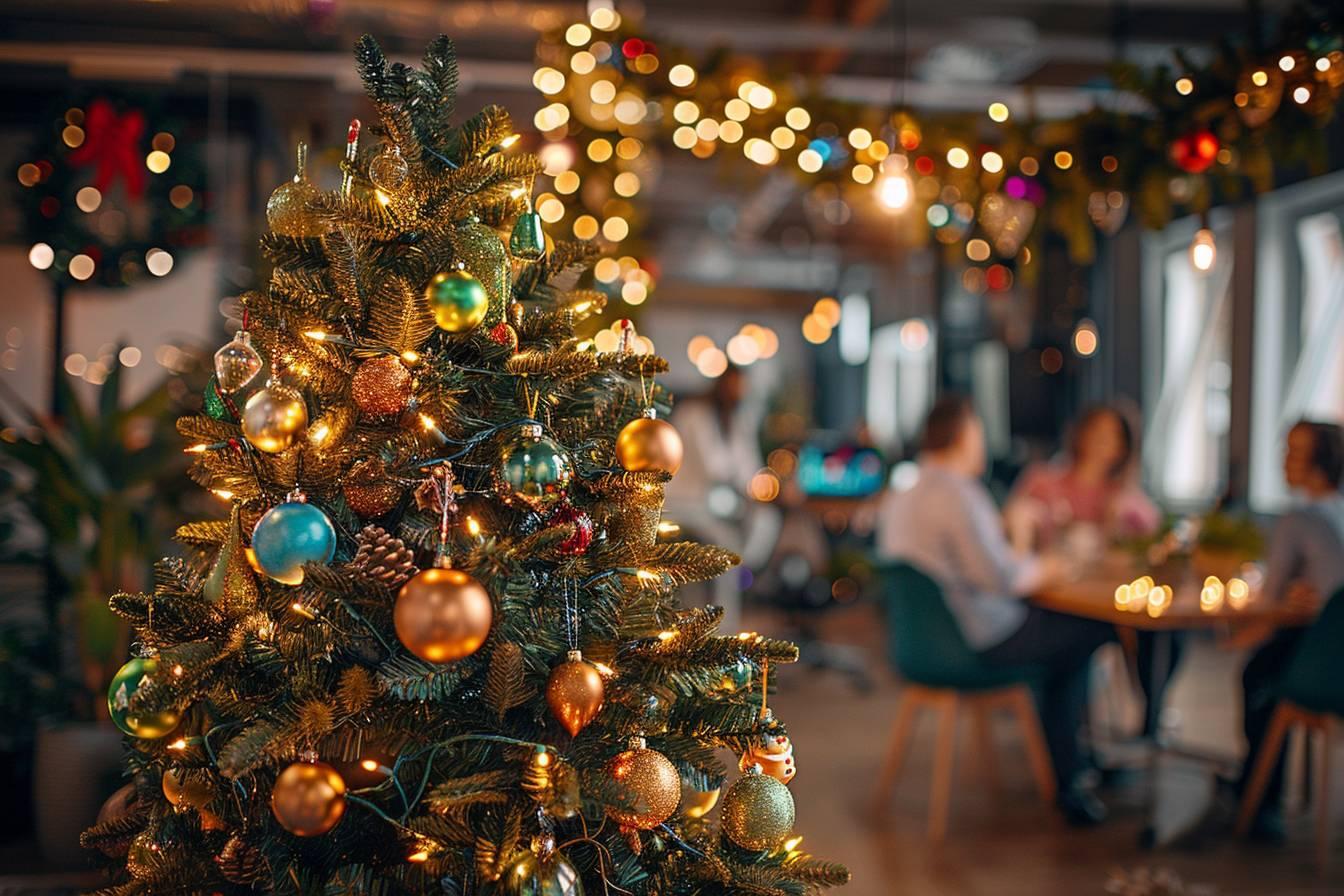 Organisez un team building festif avec un arbre de Noël d'entreprise : idées et conseils pour fédérer vos équipes