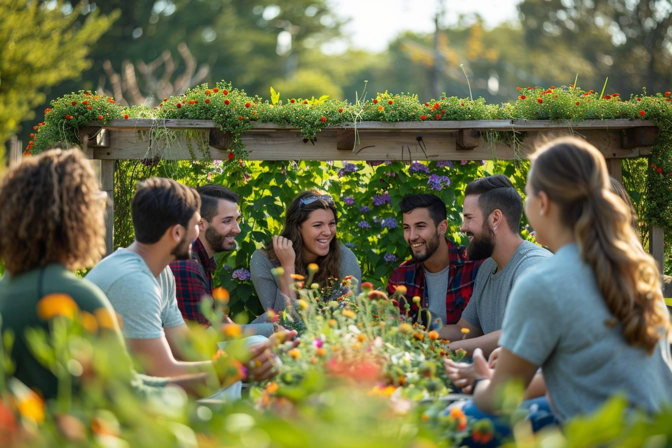 Construisez votre esprit d'équipe en créant un cadre végétal vivant : une activité team building originale