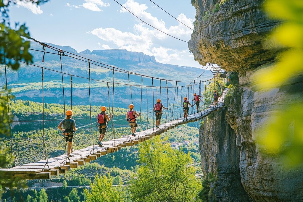 Canyon Les Rousses : Renforcez votre équipe avec des activités de team building inoubliables au Centre de sports d'aventure !