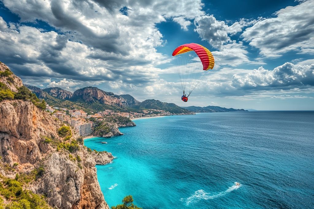 La Rague Watersport : Vivez une Expérience Inoubliable de Parachute Ascensionnel à Juan-les-Pins pour Votre Team Building !