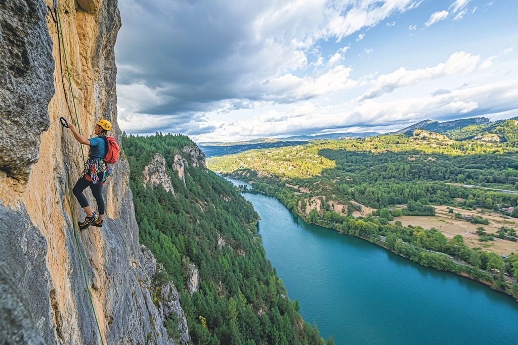 Team Building avec [Nom de l'Entreprise] : Découvrez la Via Ferrata de Mazamet et ses Tyroliennes Époustouflantes !