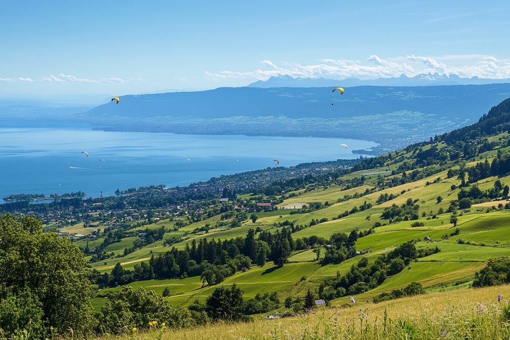 Thollon Parapente : Renforcez votre Team Building avec des Vols Bi-Place Inoubliables aux Côtés de Jean Claude BETEMPS !